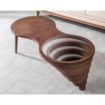 Mesa de Centro Rectangular en Nogal