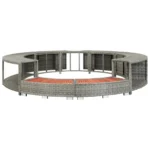 Revestimiento circular para jacuzzi exterior - Imagen 3