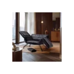 Sillón Lounge Reclinable de Cuero Genuino
