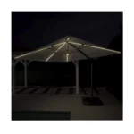 Parasol excéntrico cuadrado 3x3m - Imagen 6
