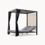 Cama Balinesa de Jardín Alex de Aluminio